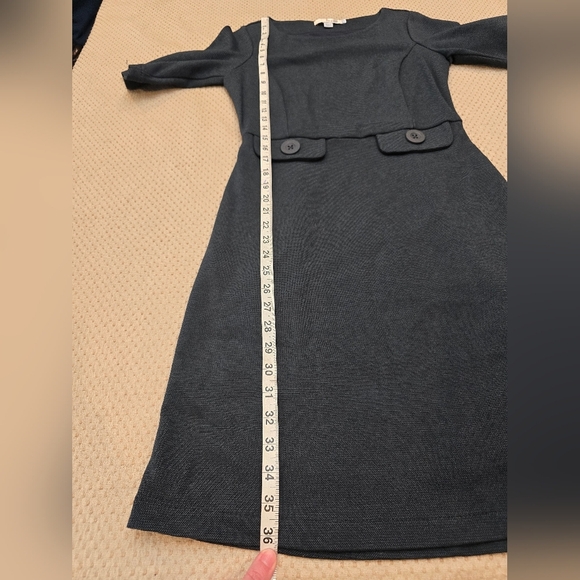 Boden Womens Short Sleeve Dress Swan Cotton Old Navy Size 6R - Picture 6 of 16